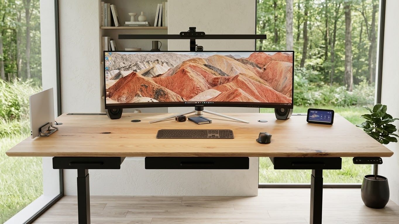 Mesa de oficina en Encino Americano