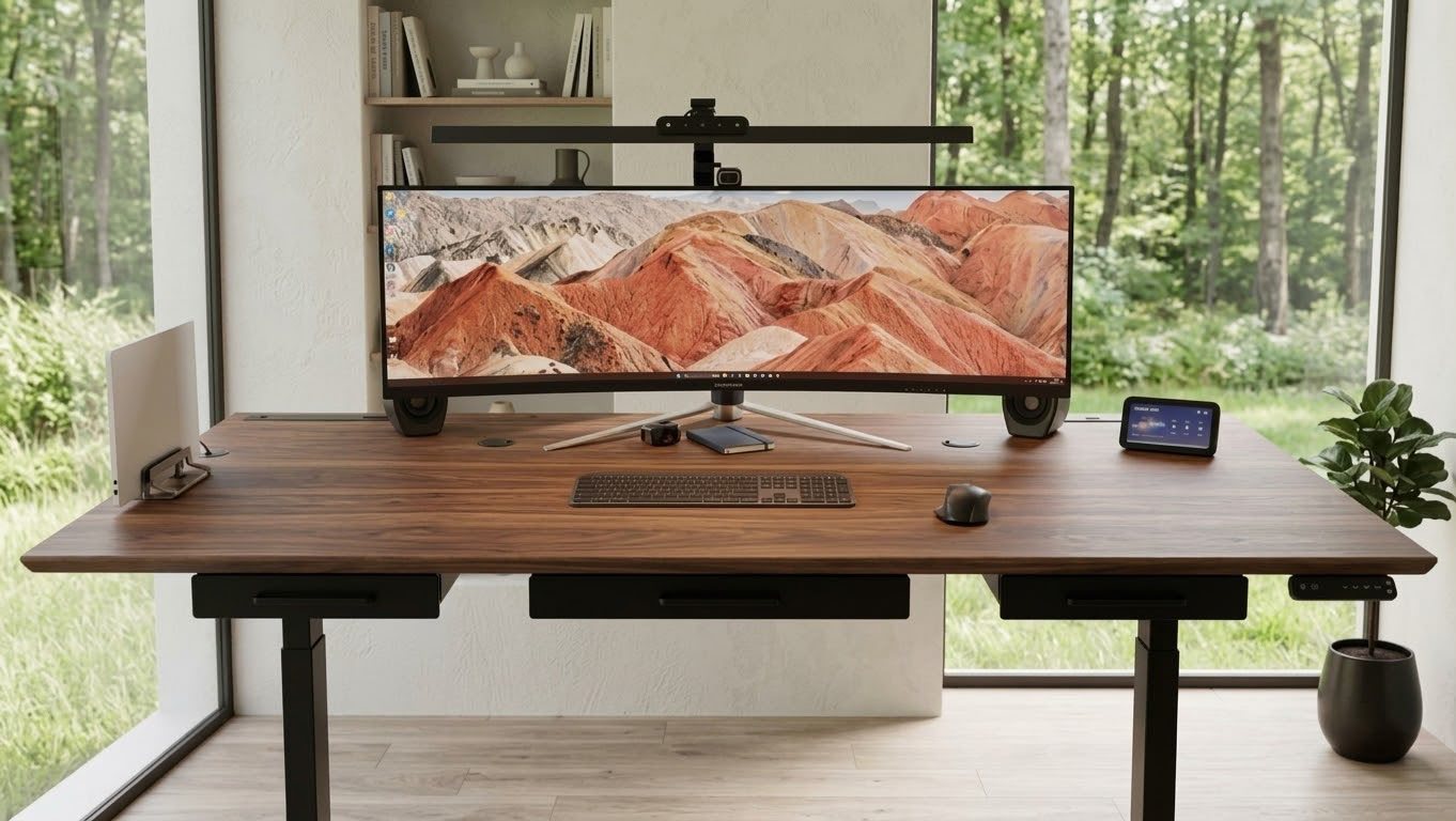 Mesa de oficina en Nogal Americano